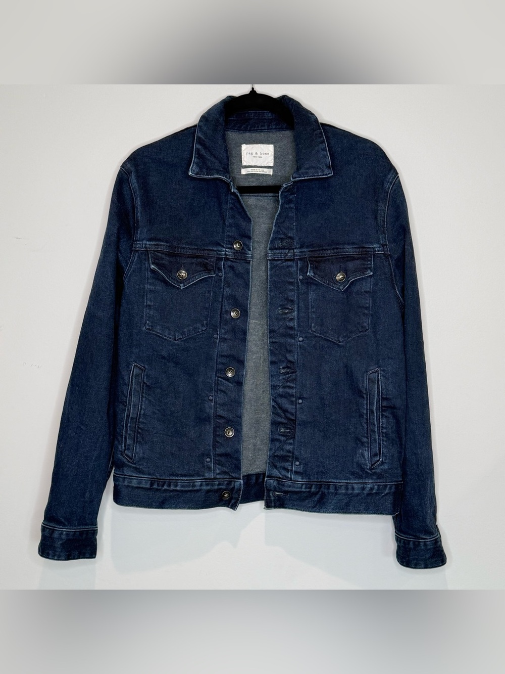 Rag & Bone dark wash jean jacket size small
